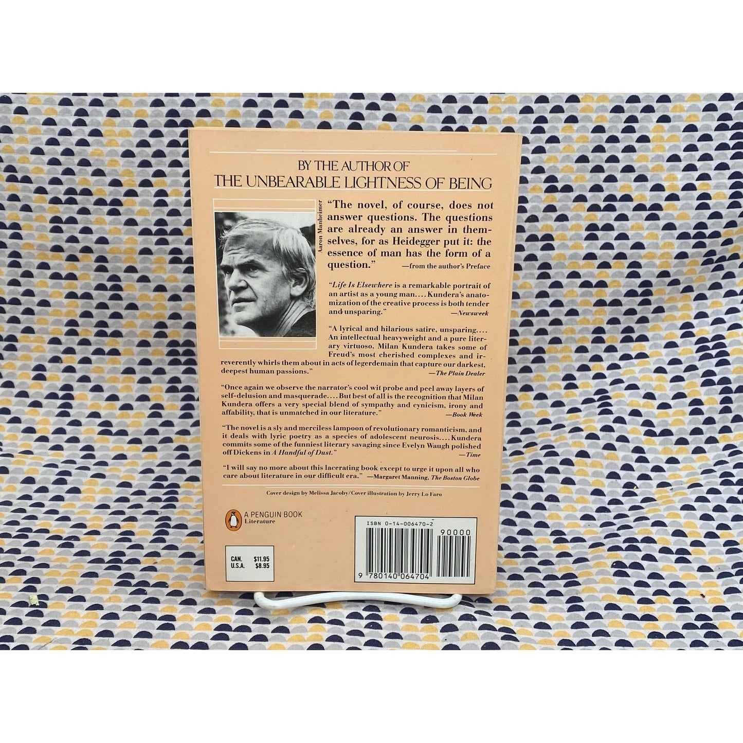 Life is Elsewhere - Milan Kundera - Vintage Paperback Book - Penguin Books
