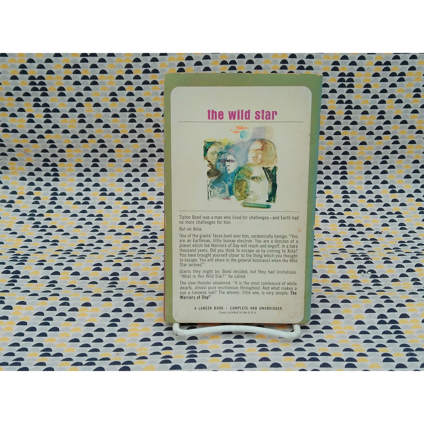 The Warriors Of Day - James Blish - Vintage Paperback Book - Lancer Edition