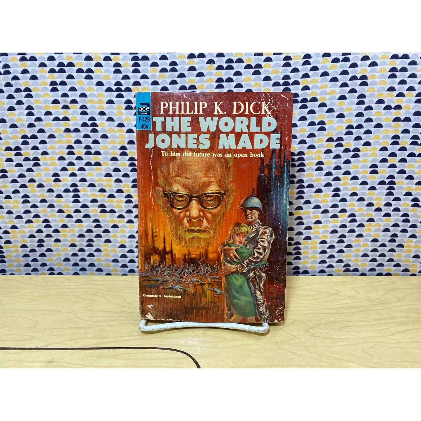 The World Jones Made - Philip K. Dick - Vintage Paperback - Ace F-429