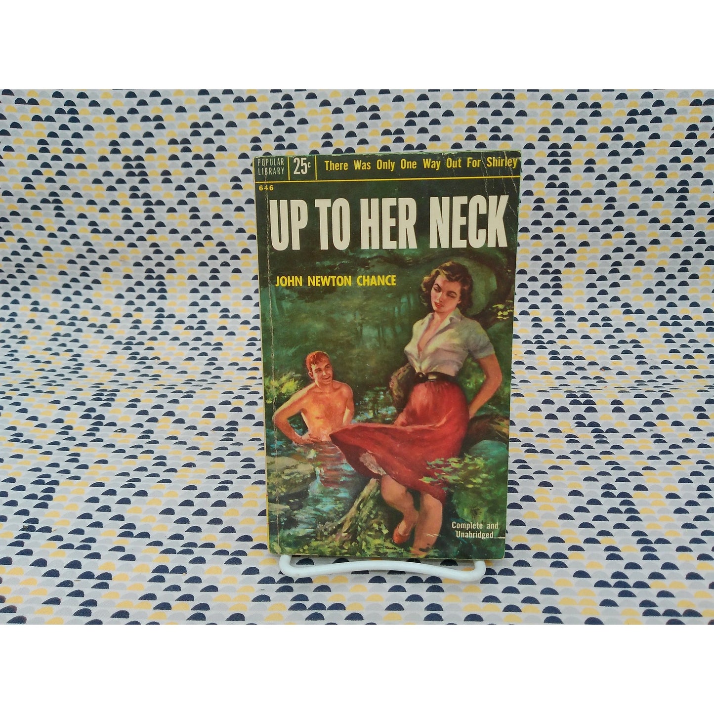 Up To Her Neck - John Newton Chance - Popular Library Edition
