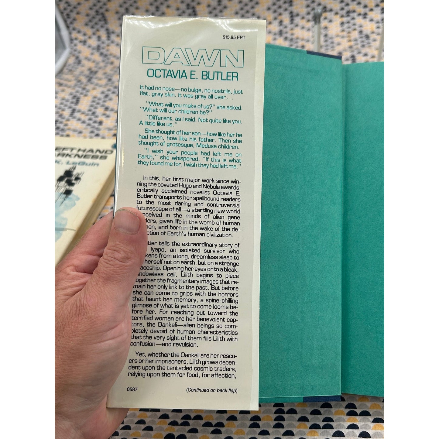 Octavia E. Butler - Dawn - Book One of the Xenogenesis - 1st Edition, 1st PrinT