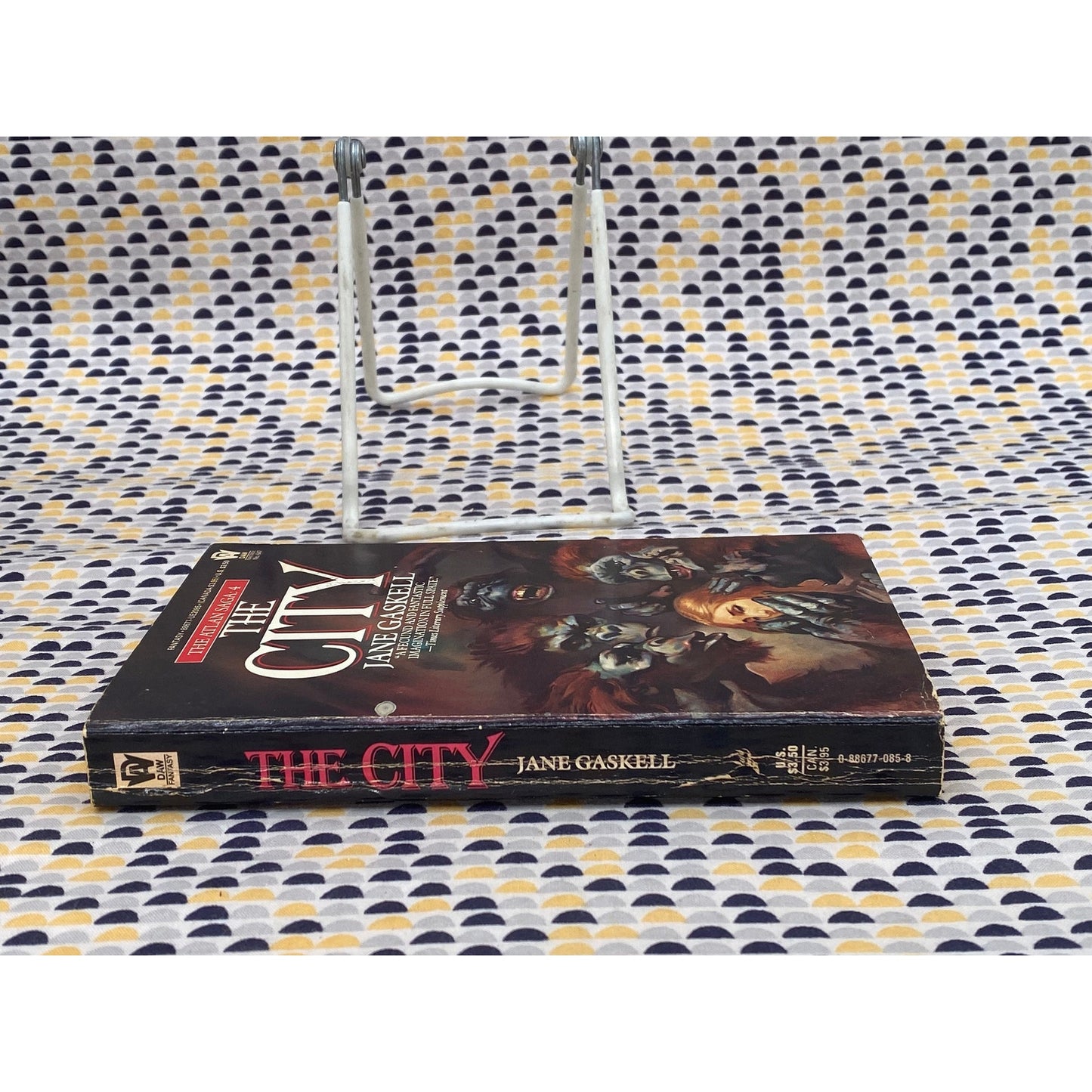The City - Jane Gaskell - The Atlan Saga #4 - Vintage Paperback- Daw Edition