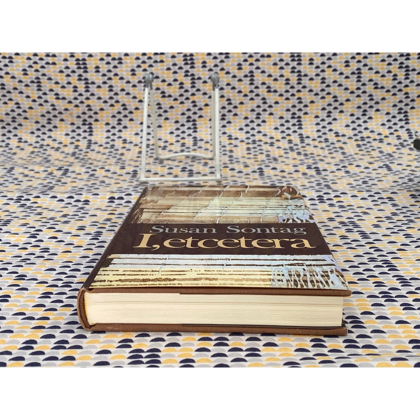 Susan Sontag - I, Etcetera - Vintage Hardcover Book - 1978 Farrar Strauss Giroux Edition