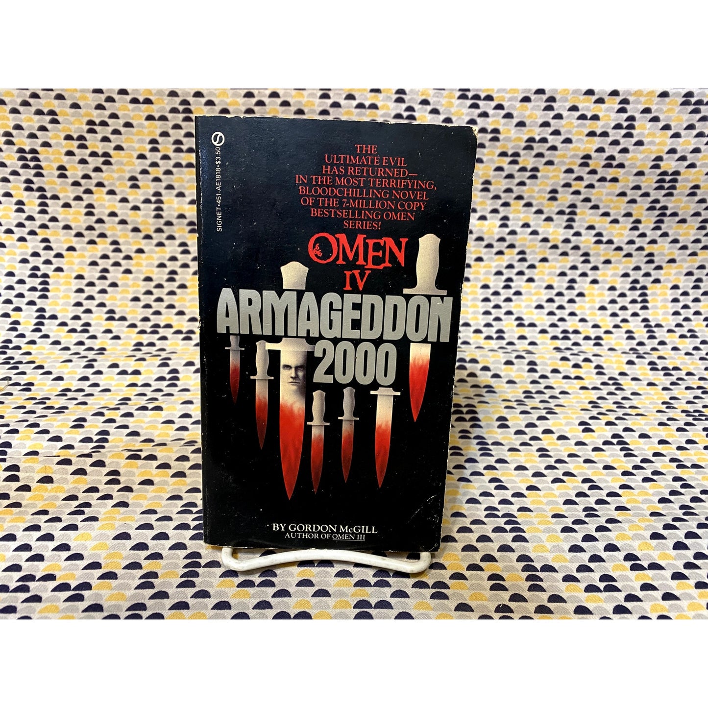 Omen IV - Armageddon 2000 - Movie Tie In - Gordon McGill - Signet - Paperback