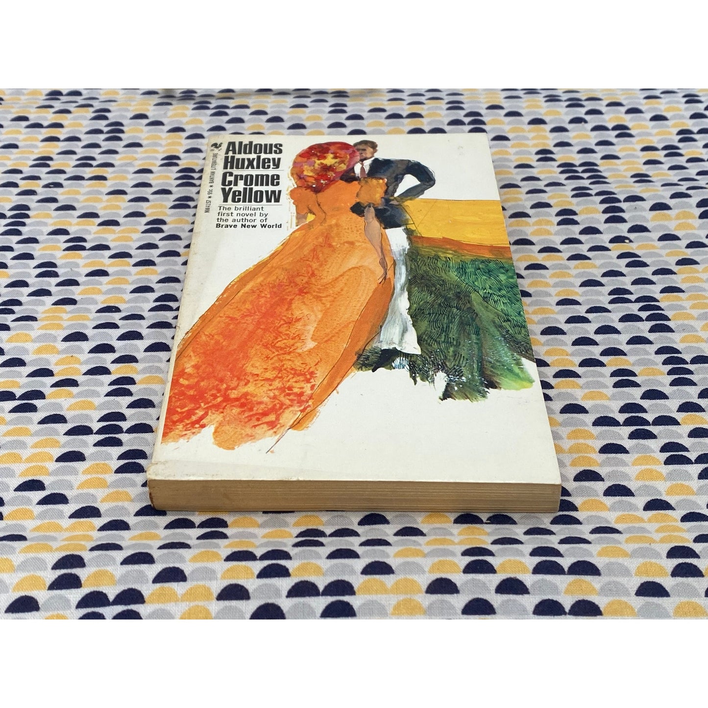 Crome Yellow - Aldous Huxley - Vintage Paperback Book - Bantam Edition