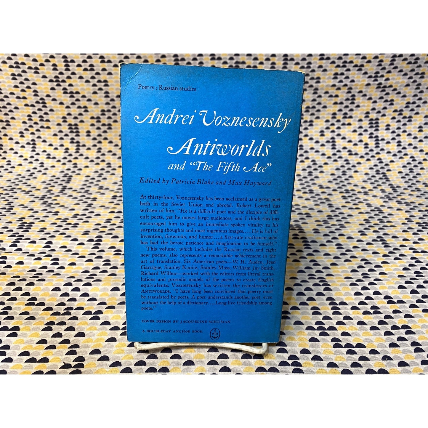 Andrei Voznesensky - Antiworlds - Doubleday - Paperback - Bilingual Edition