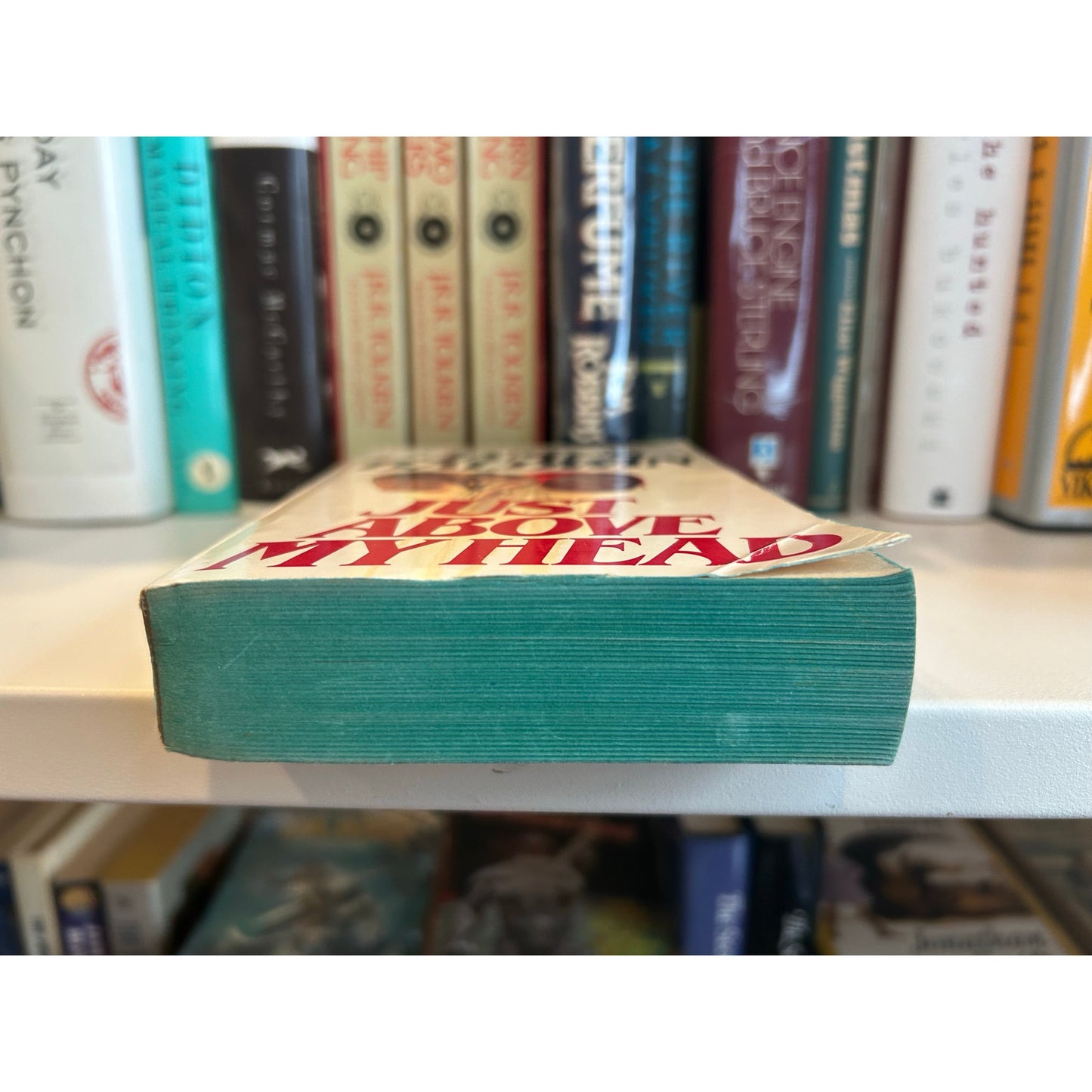 Just Above My Head - James Baldwin - Vintage Paperback Book - Dell Edition