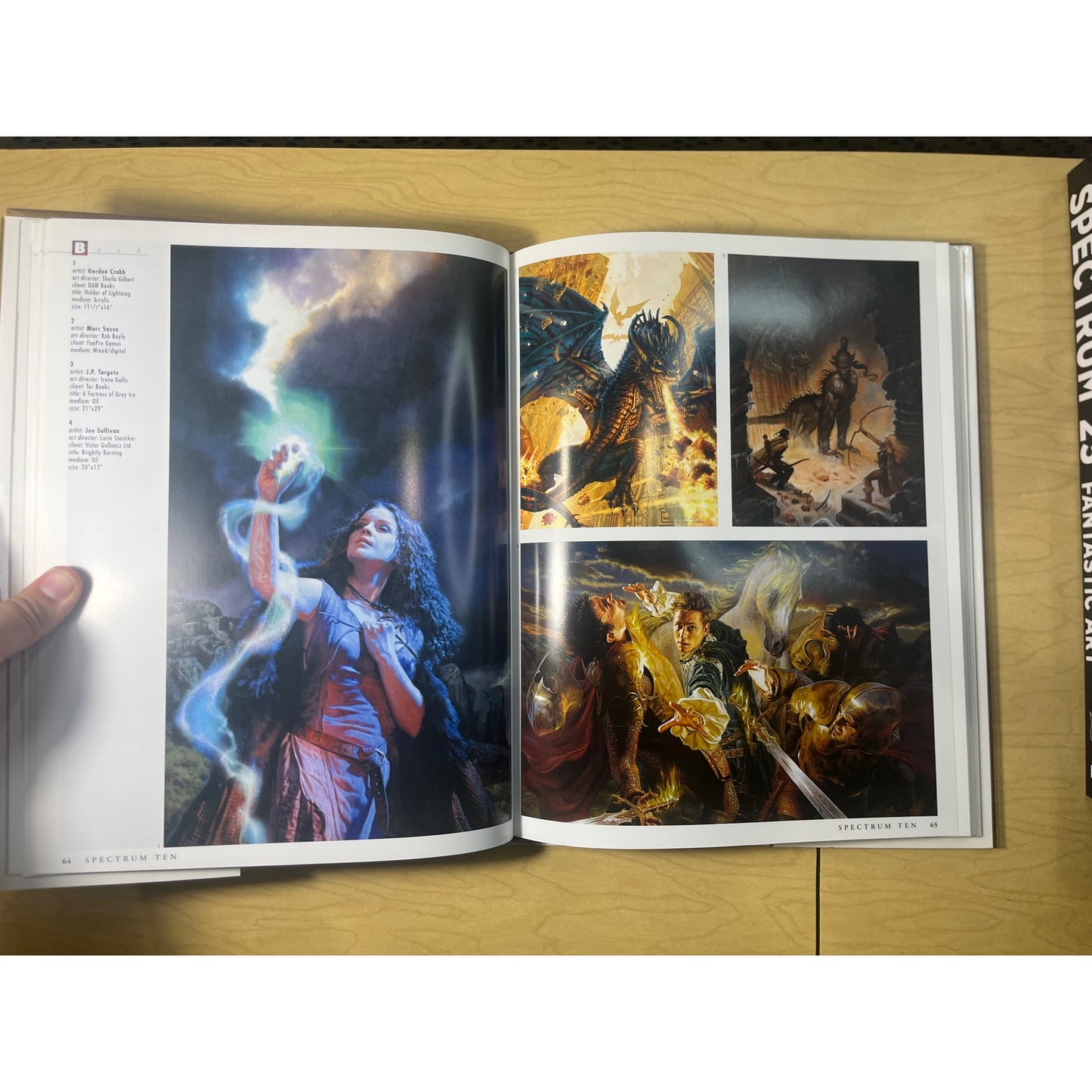 Spectrum #10 - The Best In Contemporary Fantastic Art - Hardcover