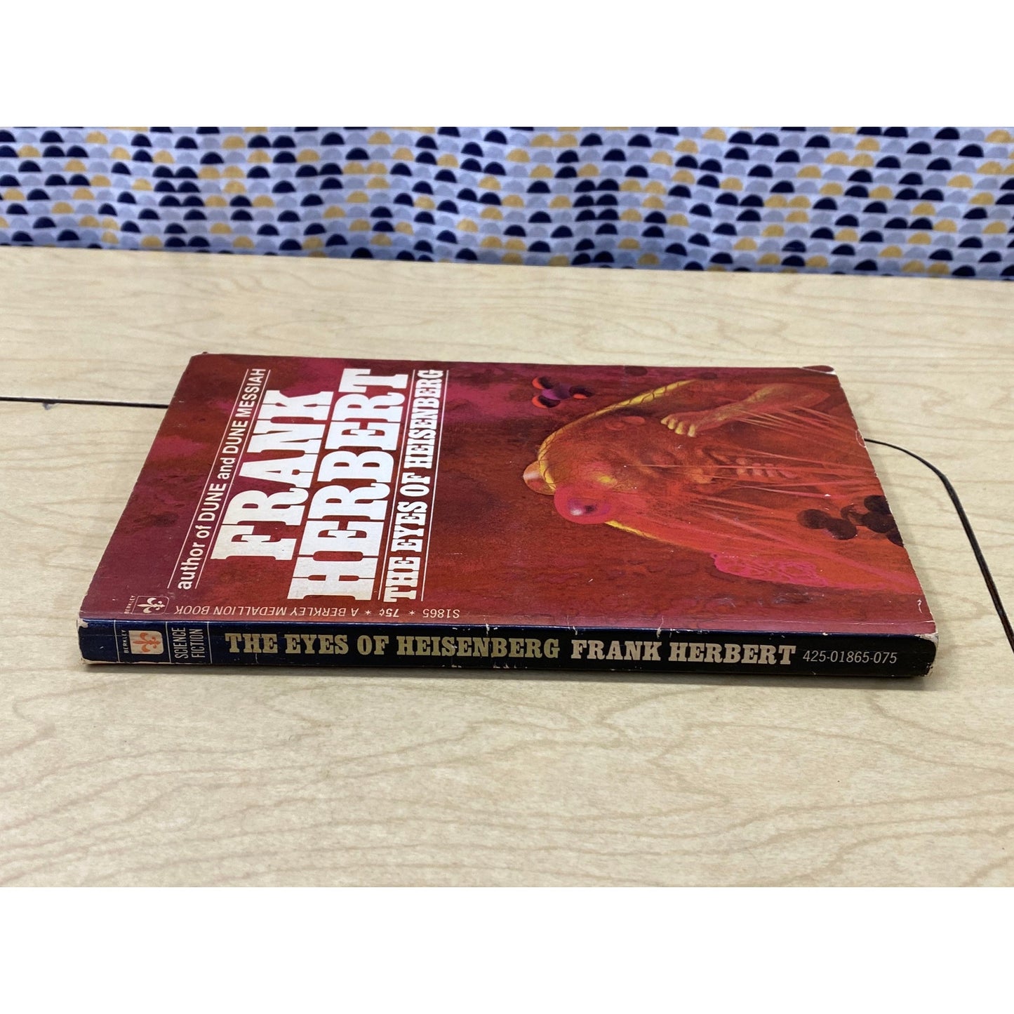 The Eyes of Heisenberg - Frank Herbert - Vintage Paperback Book - 75 cent Berkley Medallion Edition