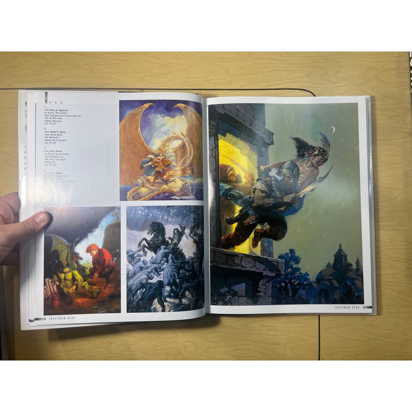 Spectrum #9 - The Best In Contemporary Fantastic Art - Hardcover