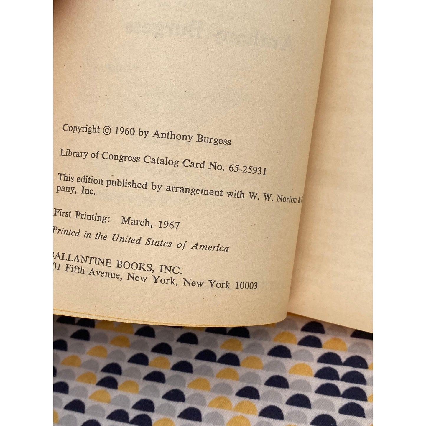 The Doctor is Sick - Anthony Burgess - Vintage Paperback Book - Ballantine Edition