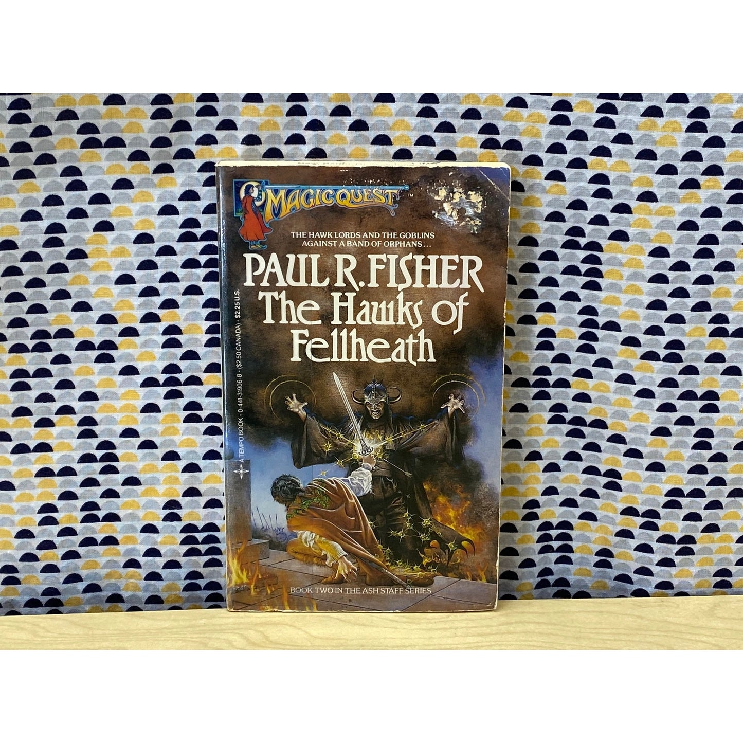 Magic Quest #7 - The Hawks of Fellheath - Paul R. Fisher - Tempo Edition