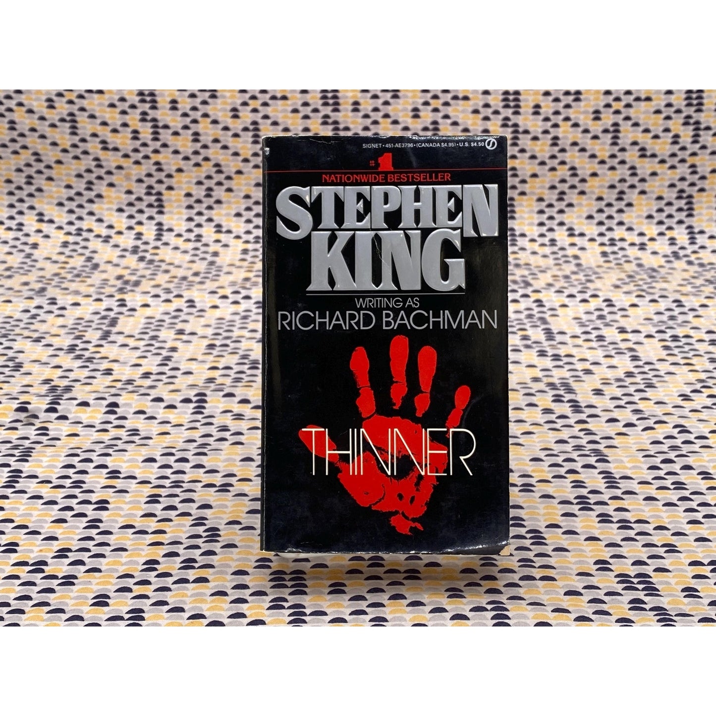 Thinner - Stephen King - Vintage Paperback Book - Signet Books