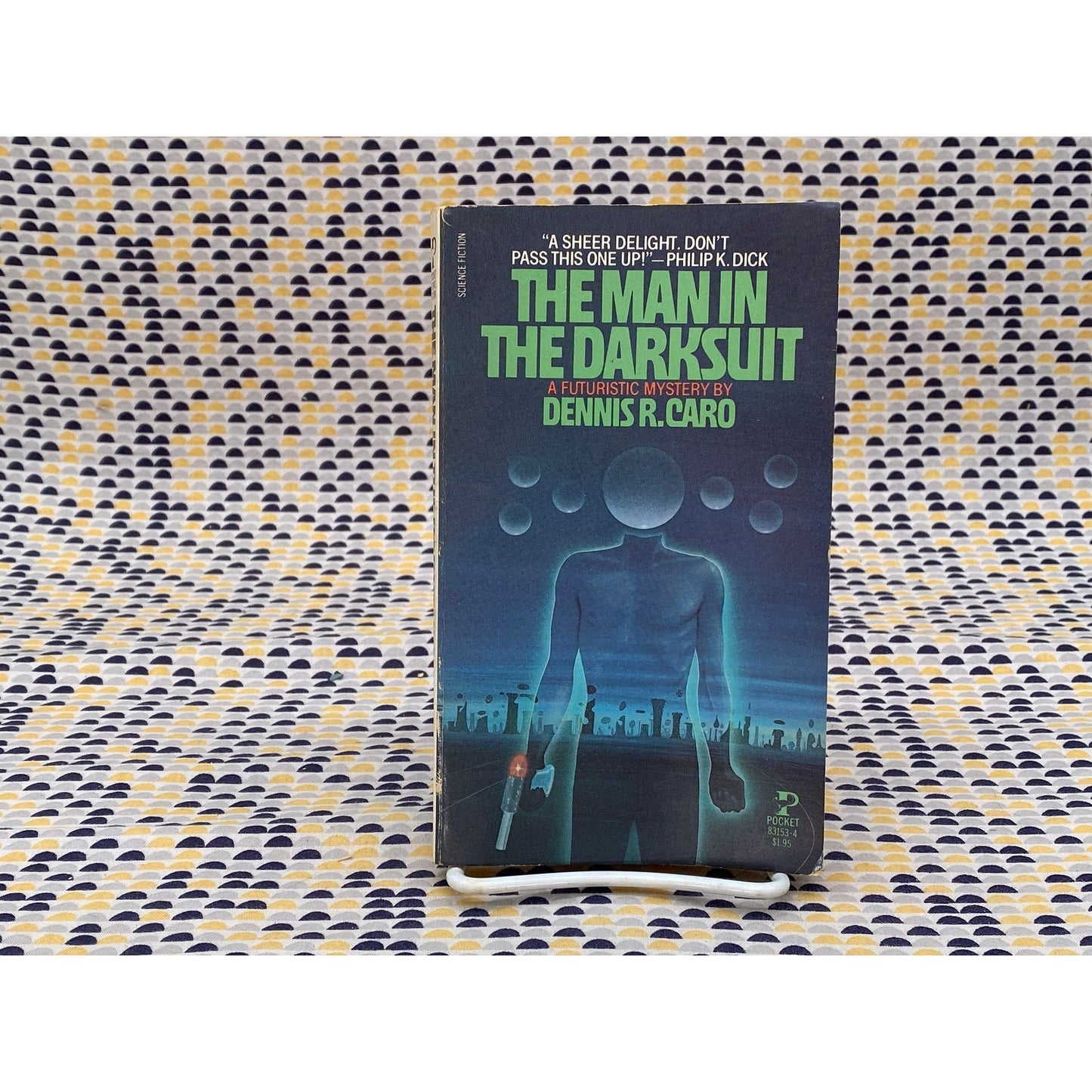 The Man In The Darksuit - Dennis R. Caro - Vintage Paperback - Pocket Edition