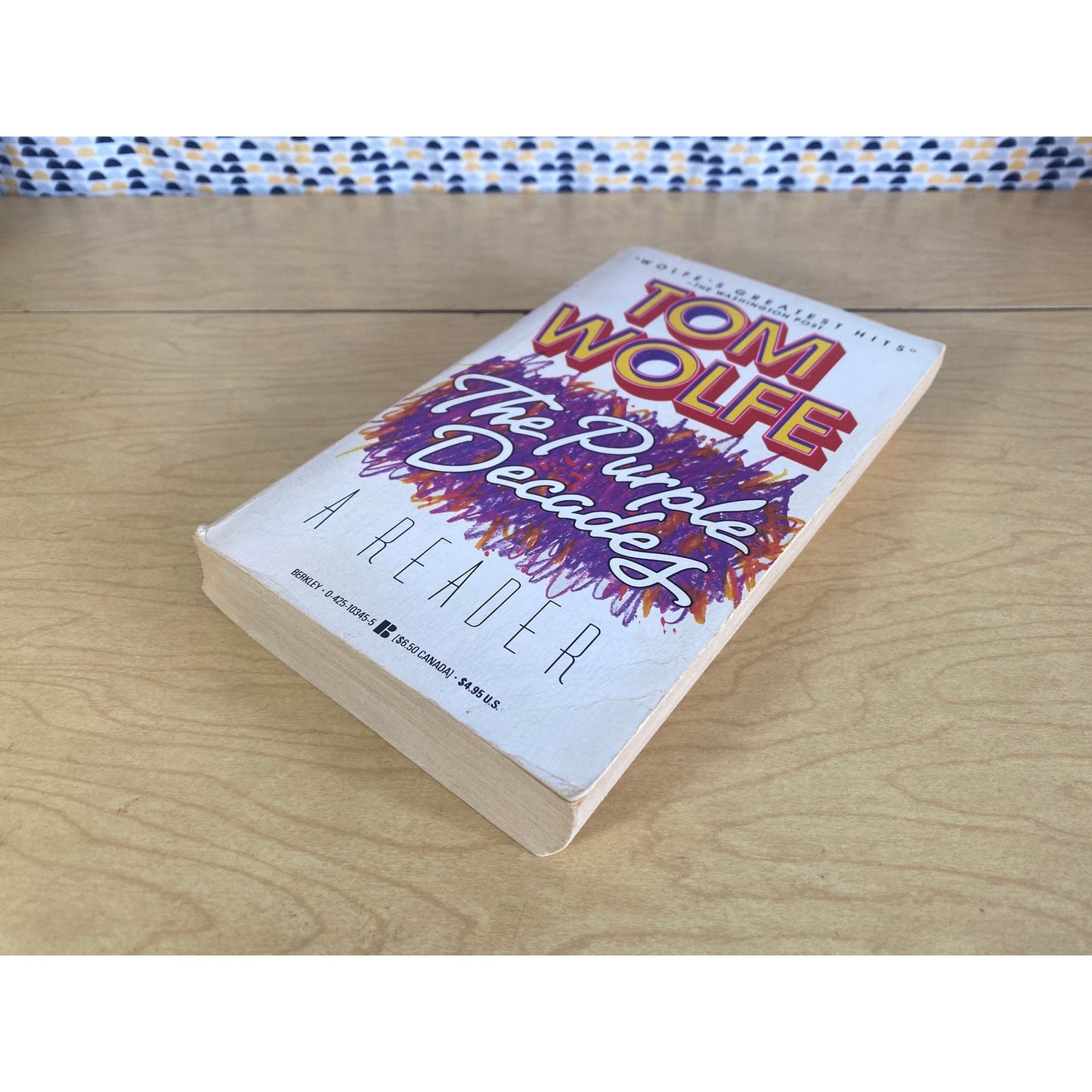 The Purple Decades - Tom Wolfe - Vintage Paperback Book - Berkley Edition