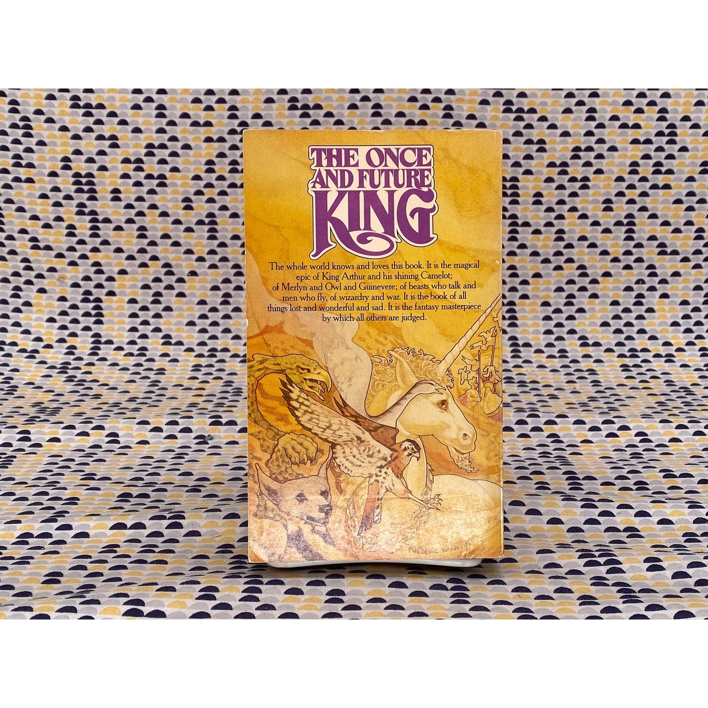 The Once And Future King - T.H. White - Vintage Paperback Book - Berkley Edition