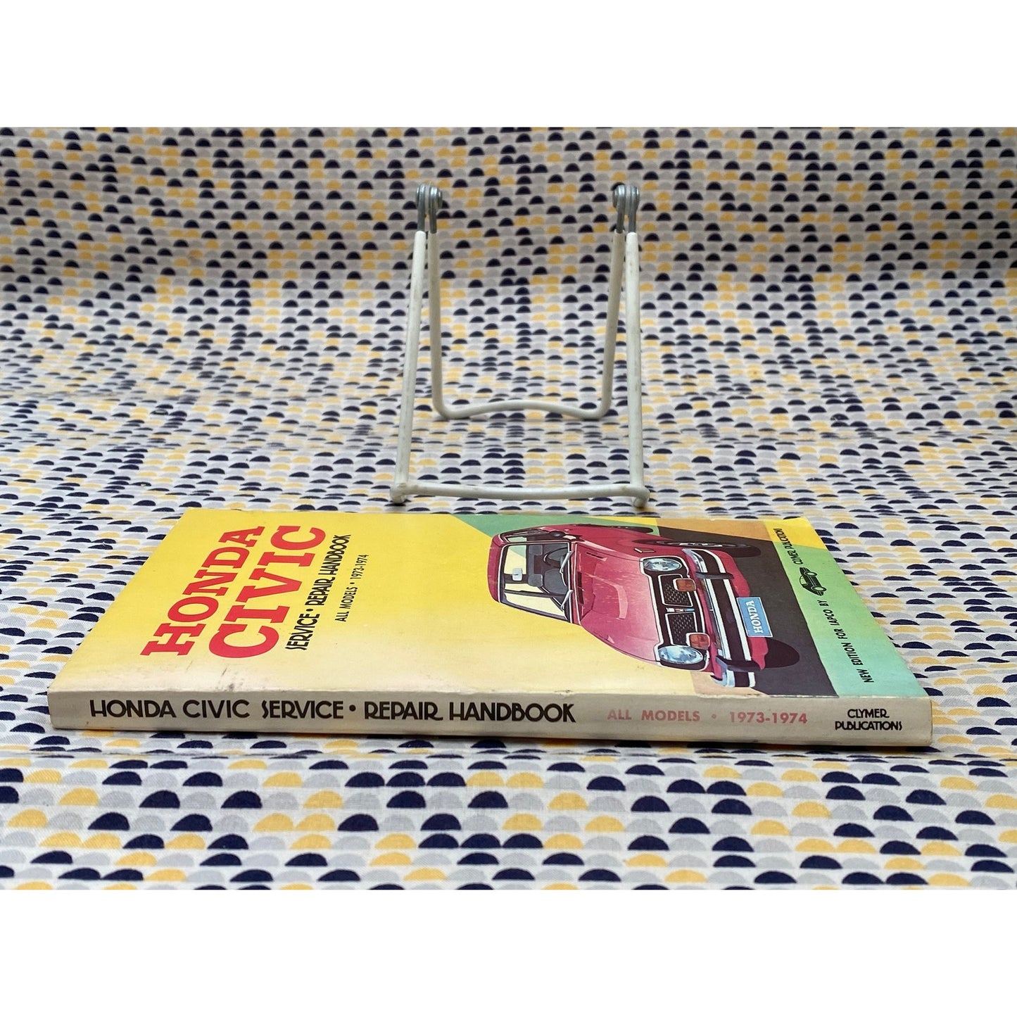 Honda Civic Service/Repair Handbook: All Models 1973-1974 - Clymer Publications - Vintage Paperback Book - Clymer Publications Edition