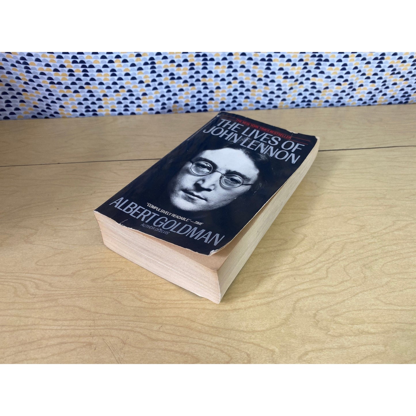 The Lives John Lennon - Albert Goldman - Vintage Paperback Book - Bantam Edition