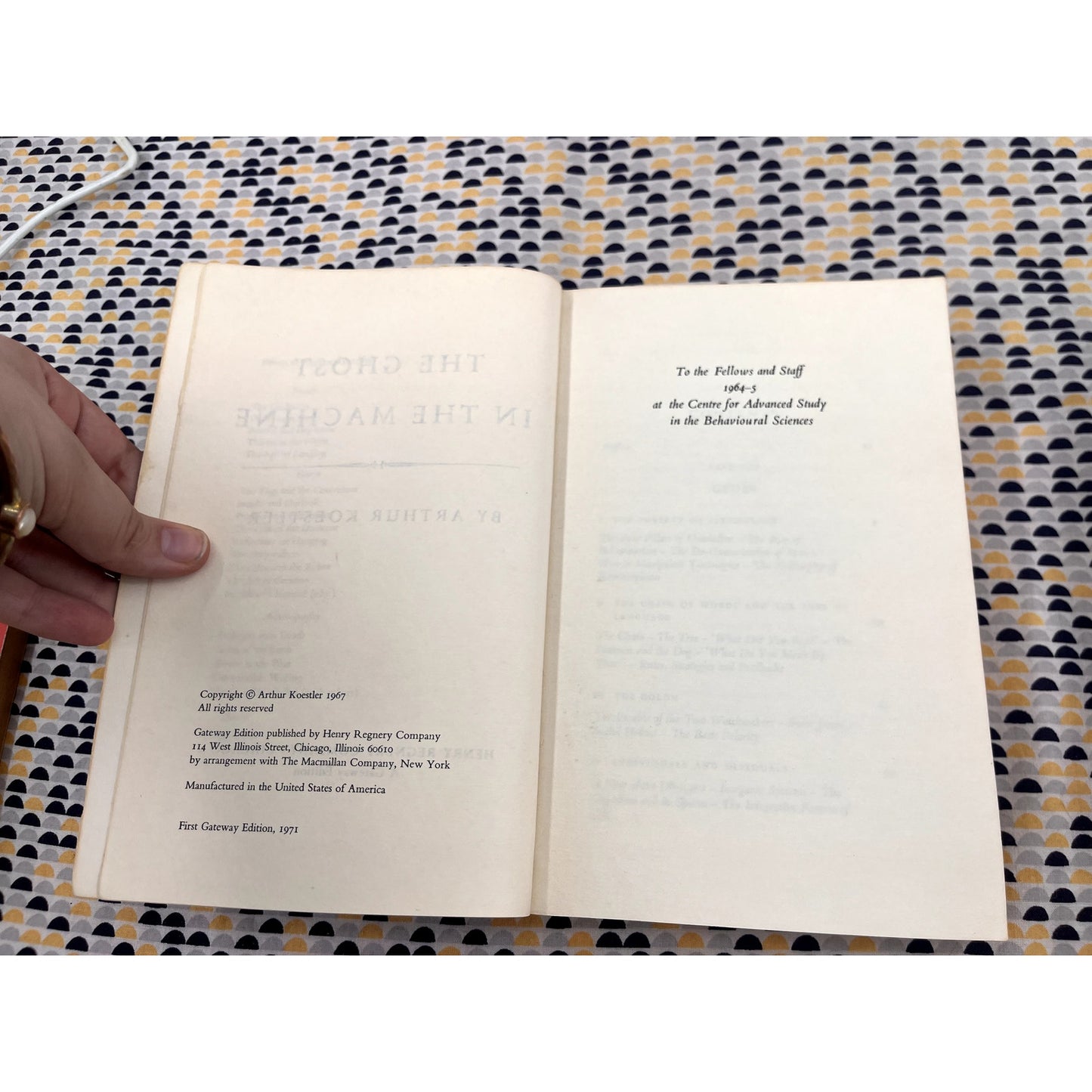 The Ghost in the Machine - Arthur Koestler - Gateway Edition