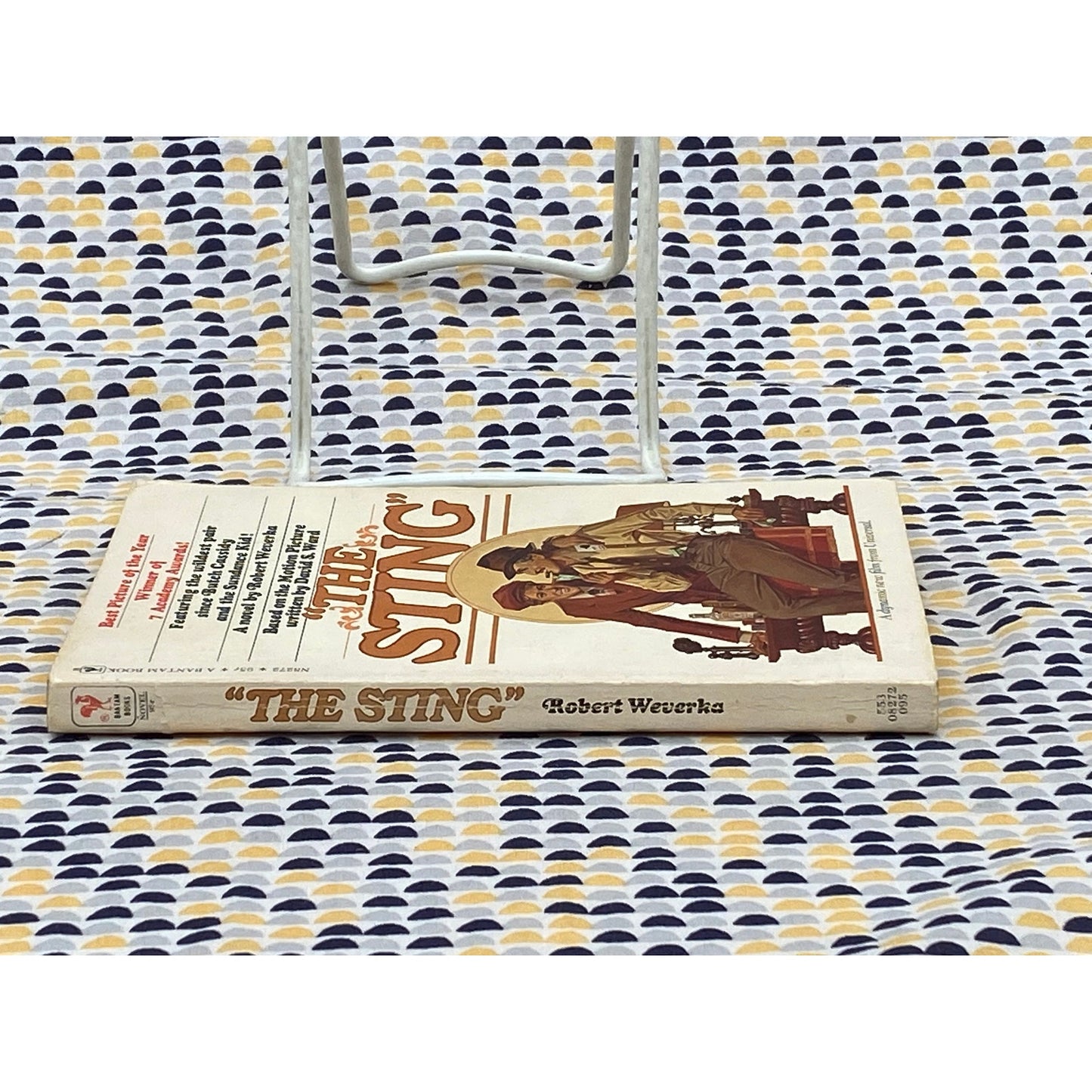 The Sting - Robert Weverka - Movie Tie In - Vintage Paperback Book - Bantam Books Edition