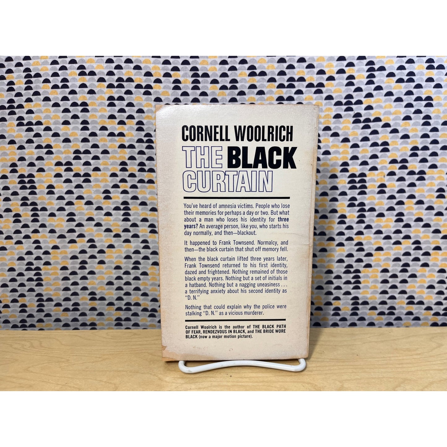 The Black Curtain - Cornell Woolrich - Ace - Paperback