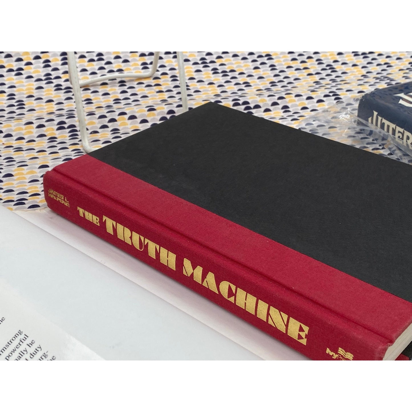SIGNED - The Truth Machine - James L. Halperin - Ivy Press - 1st Edition