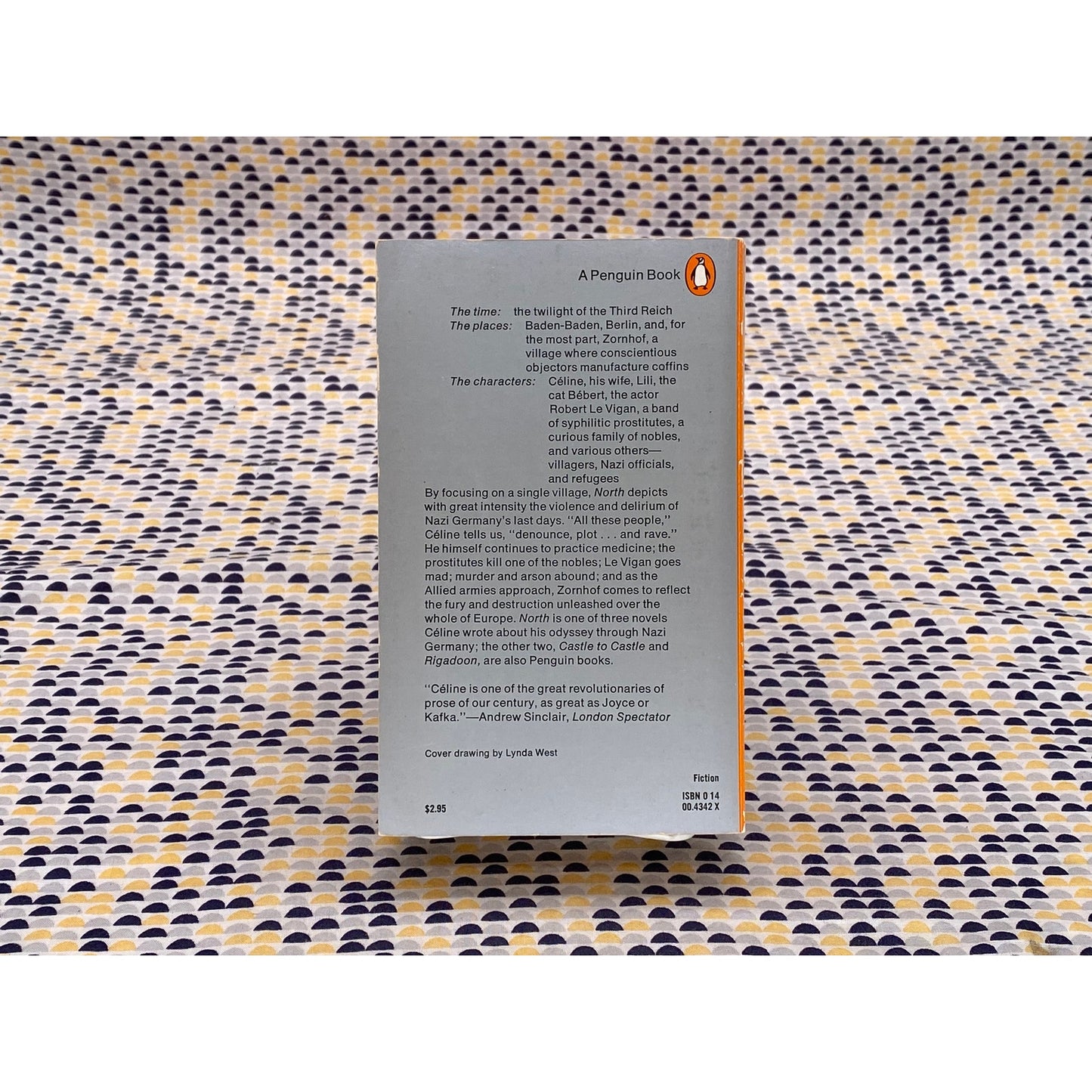 North - Louis-Ferdinand Céline - Vintage Paperback Book - Penguin Edition - Celine
