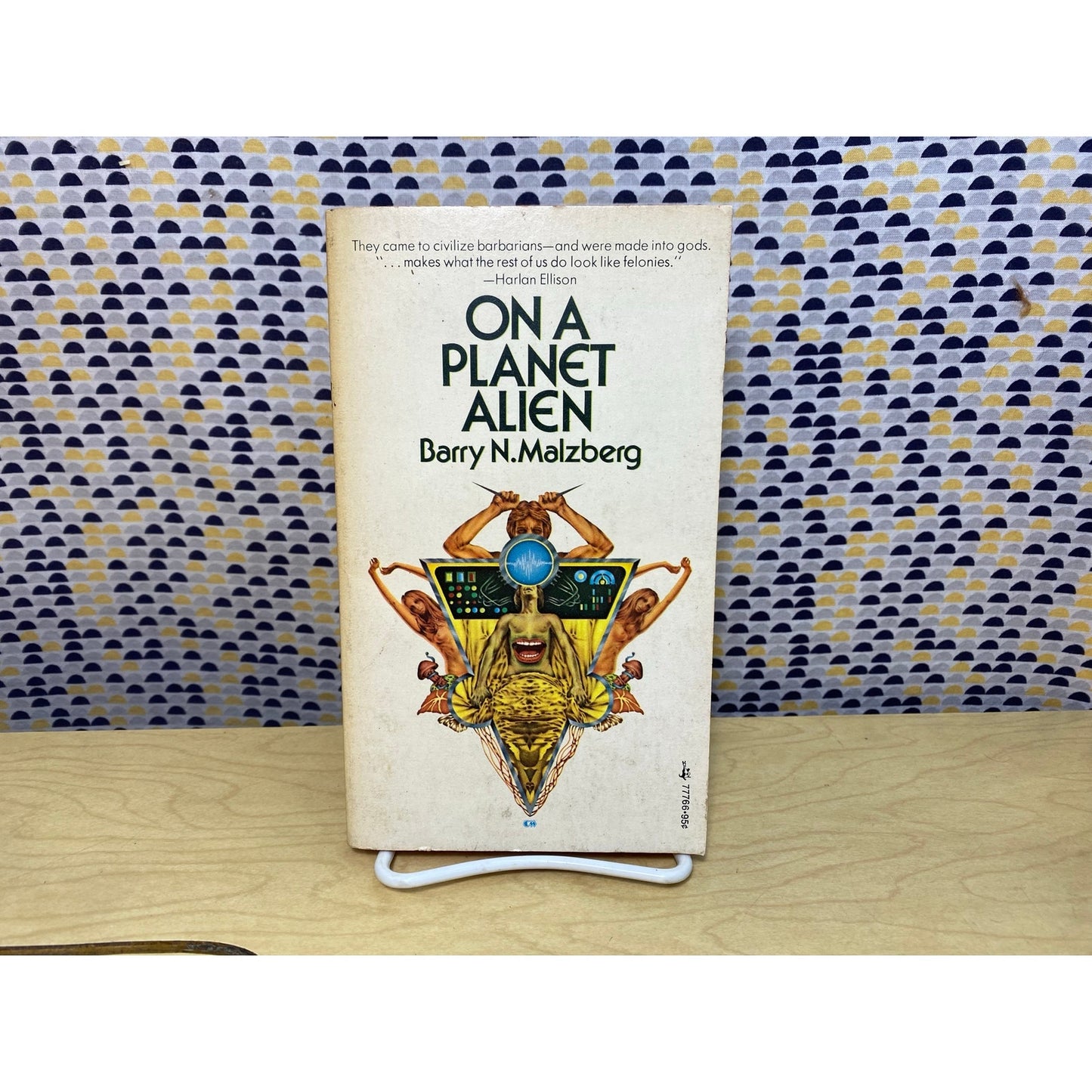 On A Planet Alien - Barry N. Malzberg - Vintage Paperback Book - Pocket Edition