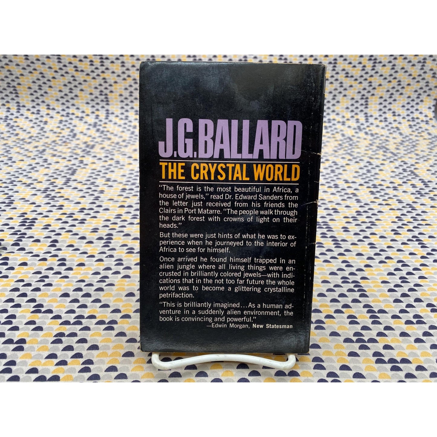 The Crystal World - J.G. Ballard - Vintage Paperback Book - Berkley Edition