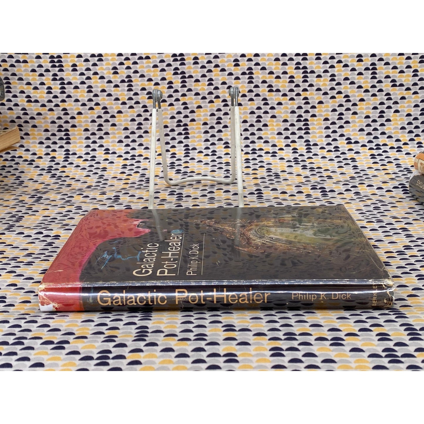 Galactic Pot Healer - Philip K. Dick - Vintage Hardcover Book - 1969 Berkley Books - Book Club Edition