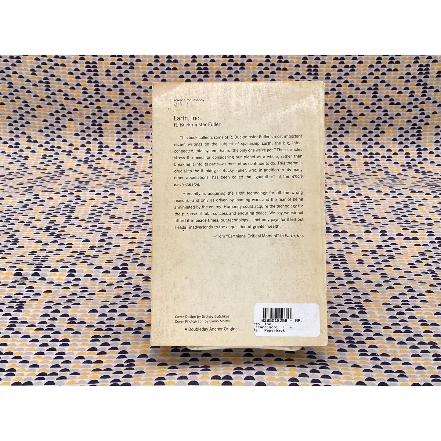 Earth, Inc. - R. Buckminster Fuller - Anchor/Doubleday Edition