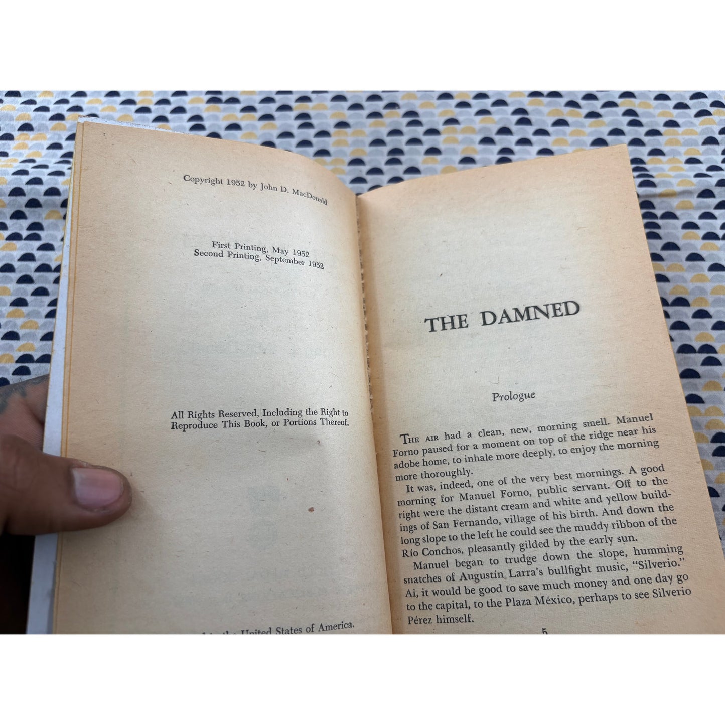 The Damned - John D. MacDonald - Gold Medal 240 - Vintage Paperbacks