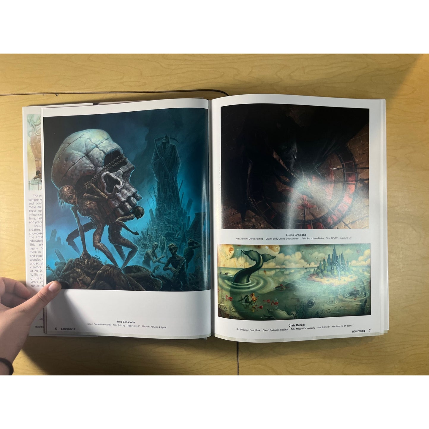 Spectrum #18 - The Best In Contemporary Fantastic Art - Hardcover
