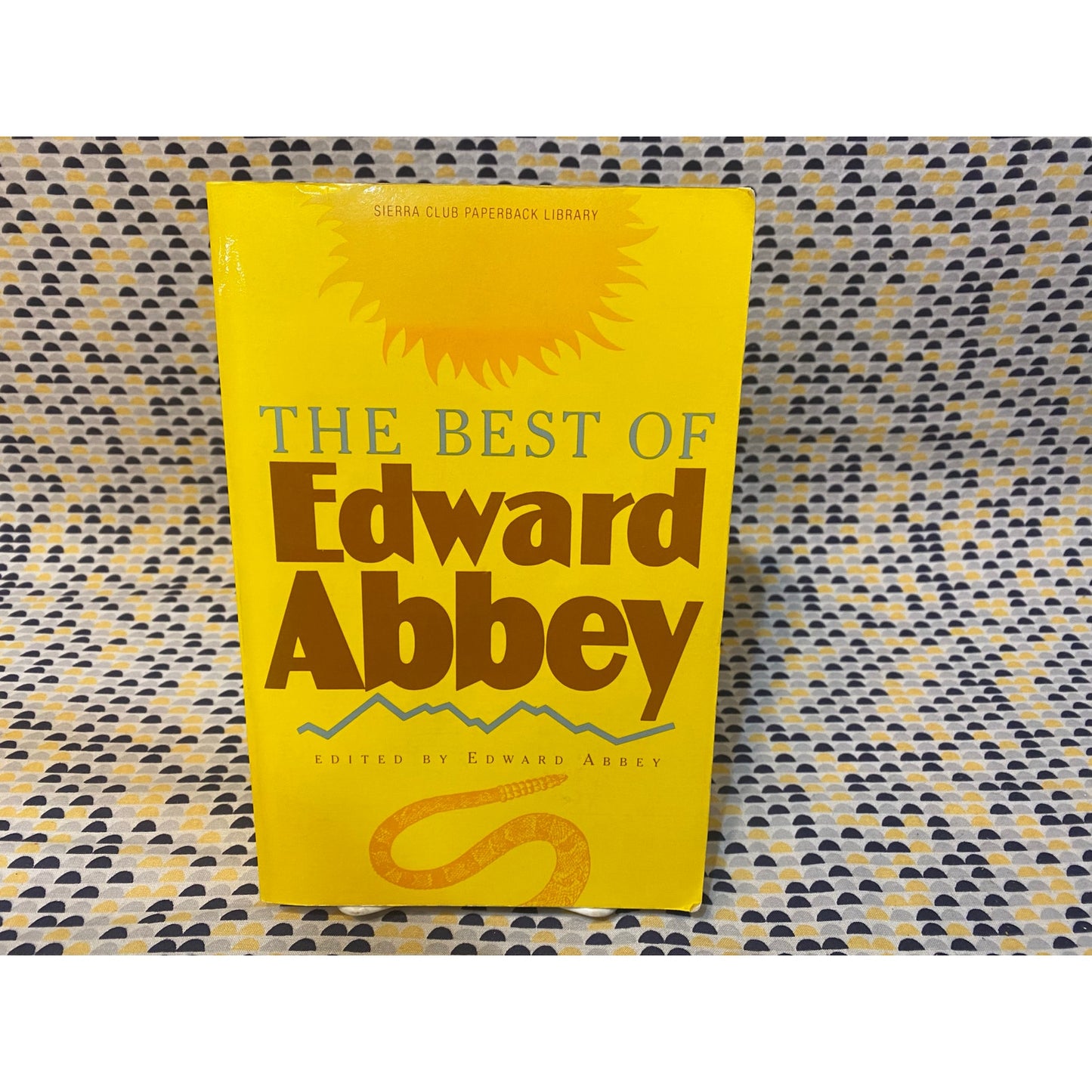 The Best of Edward Abbey - Paperback Book - Sierra Club Paperback Library