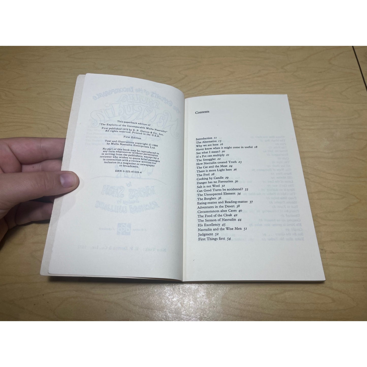 Masrudin - Idries Shah - Dutton Paperback - Paperback