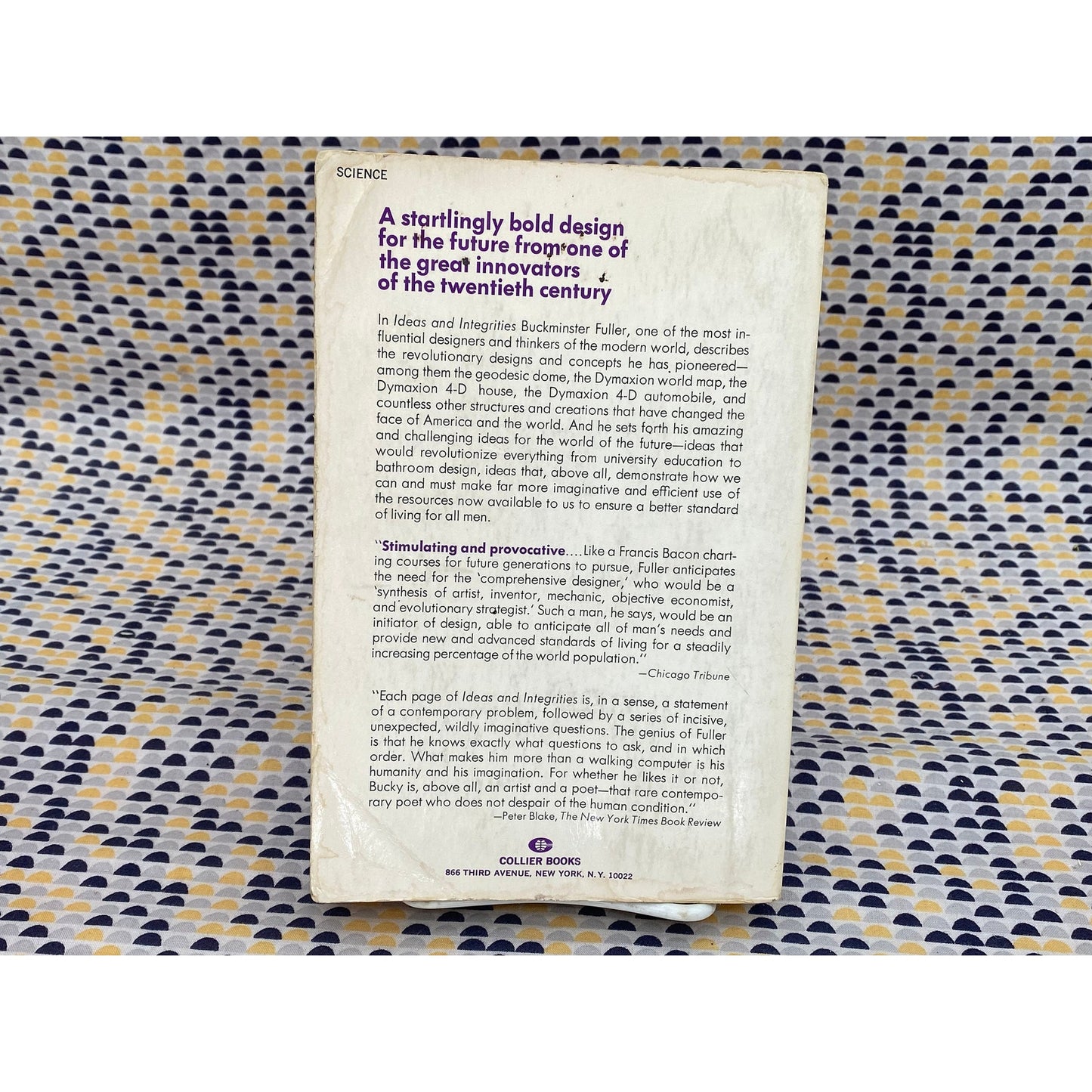 Ideas And Integrities - Buckminster Fuller - Vintage Paperback Book - Collier/Macmillan Edition