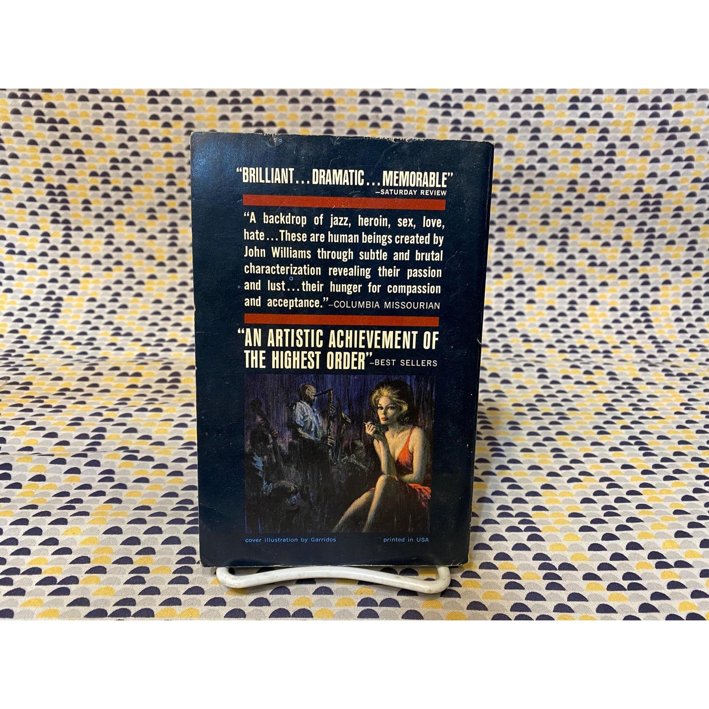 Night Song - John A. Williams - Vintage Paperback Book - 1963 Dell First Printing