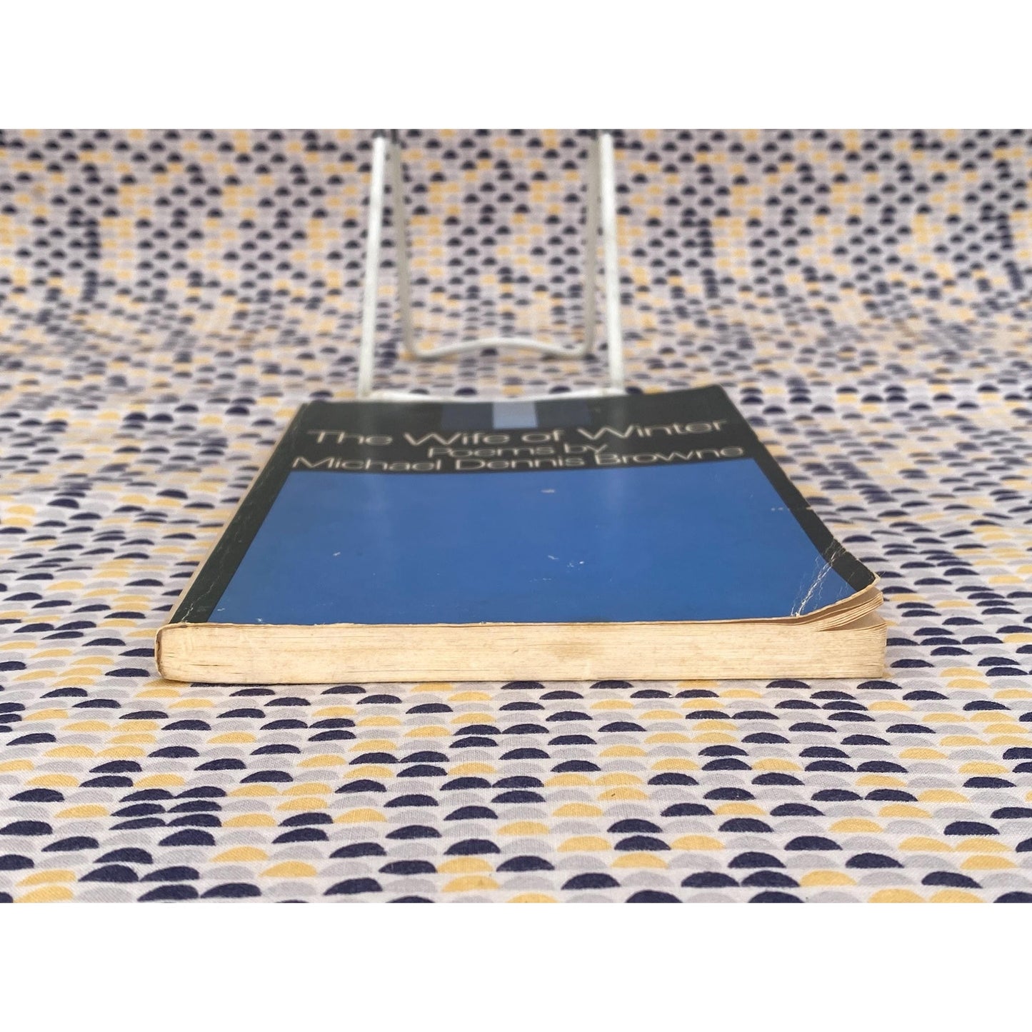 The Wife Of Winter - Michael Dennis Browne - Vintage Paperback Book - Charles Scribner's Sons Edition