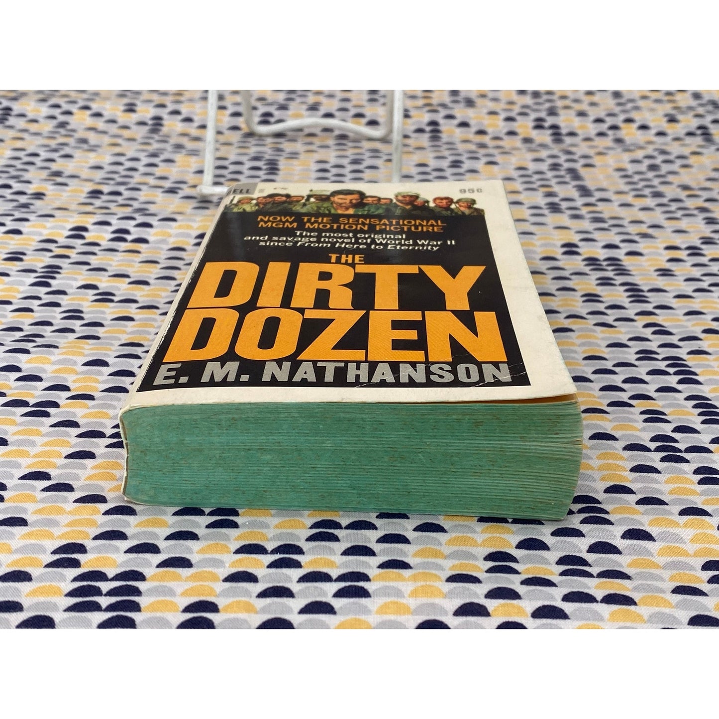 The Dirty Dozen - E.M. Nathanson - Vintage Paperback Book - 95 cent Dell Edition
