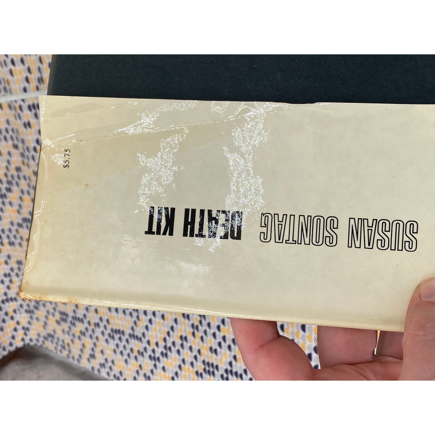 Susan Sontag - Death Kit - Vintage Hardcover Book - 1967 Farrar Strauss Giroux Edition