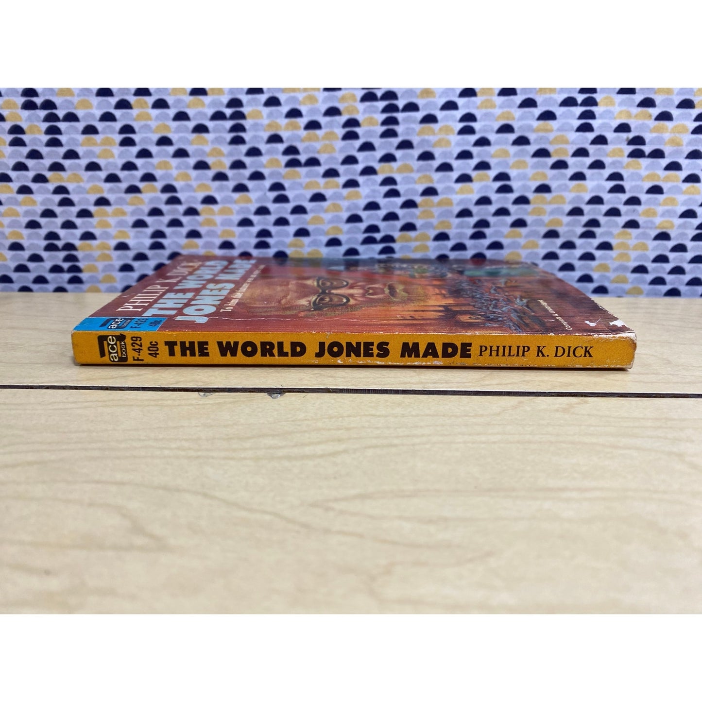 The World Jones Made - Philip K. Dick - Vintage Paperback - Ace F-429