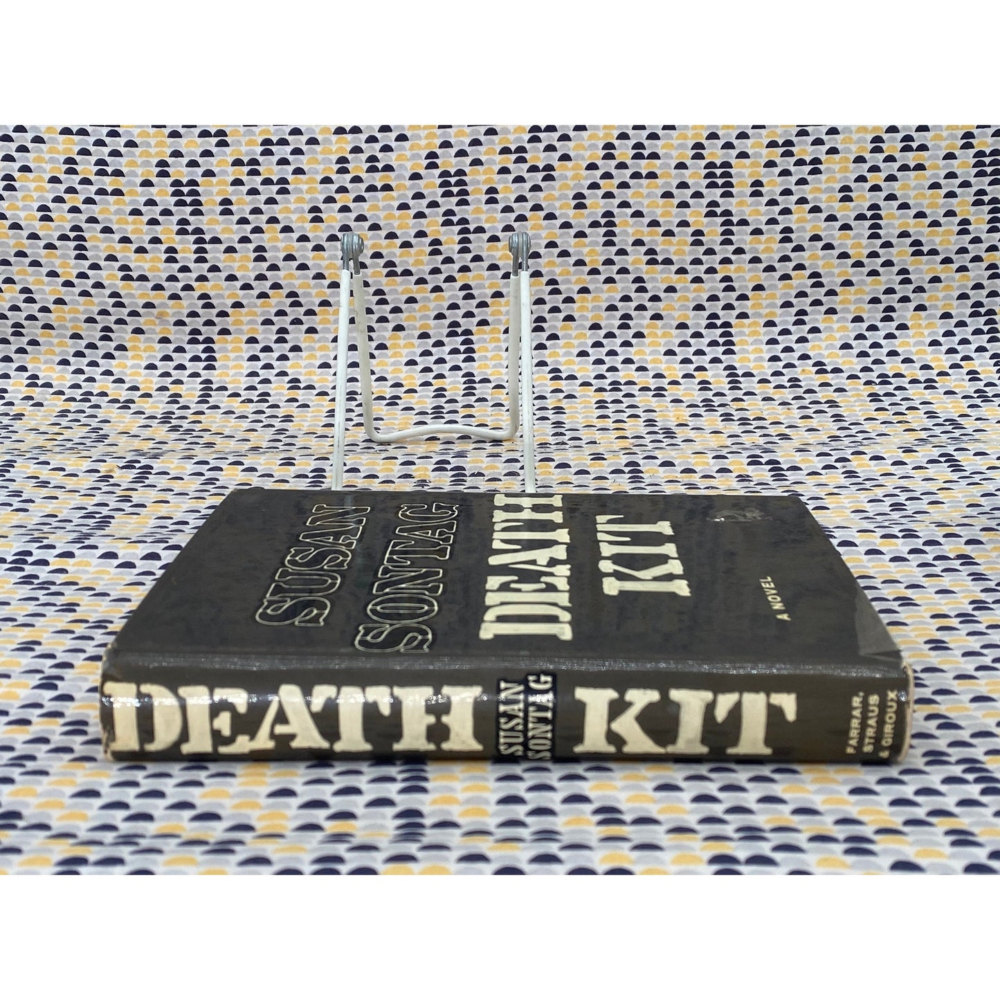 Susan Sontag - Death Kit - Vintage Hardcover Book - 1967 Farrar Strauss Giroux Edition