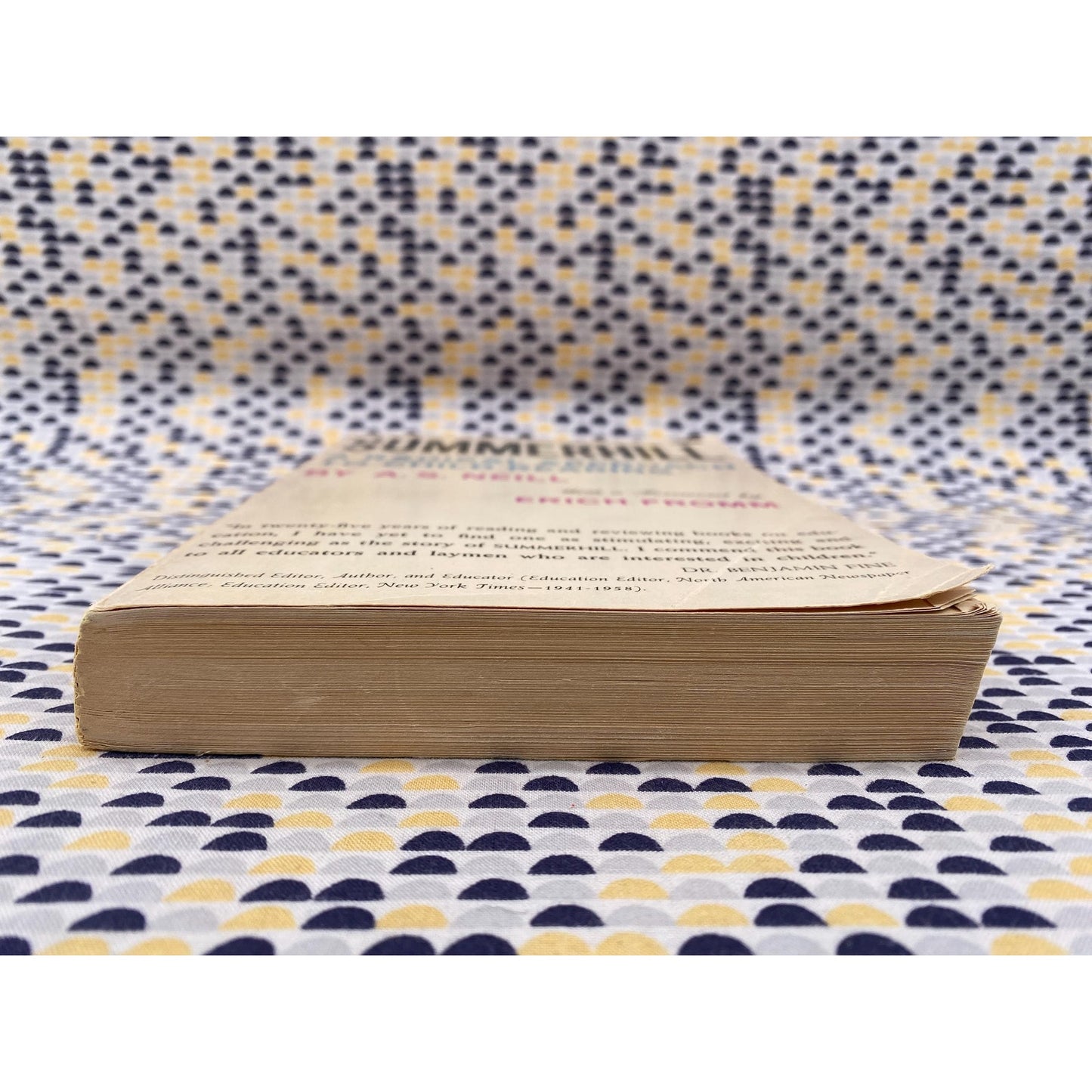 Summerhill - For and Against - A.S. Neill Summerhill - Vintage Paperback Book - Hart Publishing