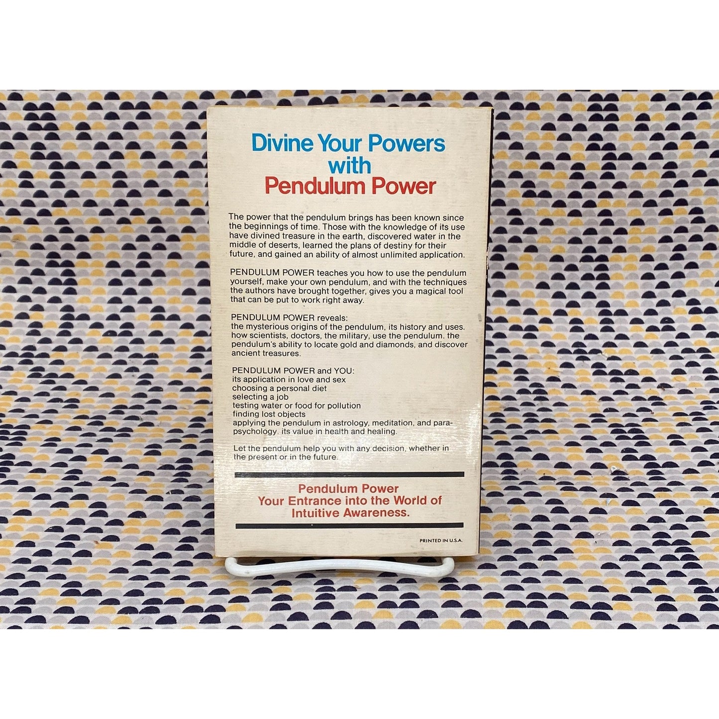 Pendulum Power - Greg and Joseph Nielsen and Polansky - Warner Books Edition