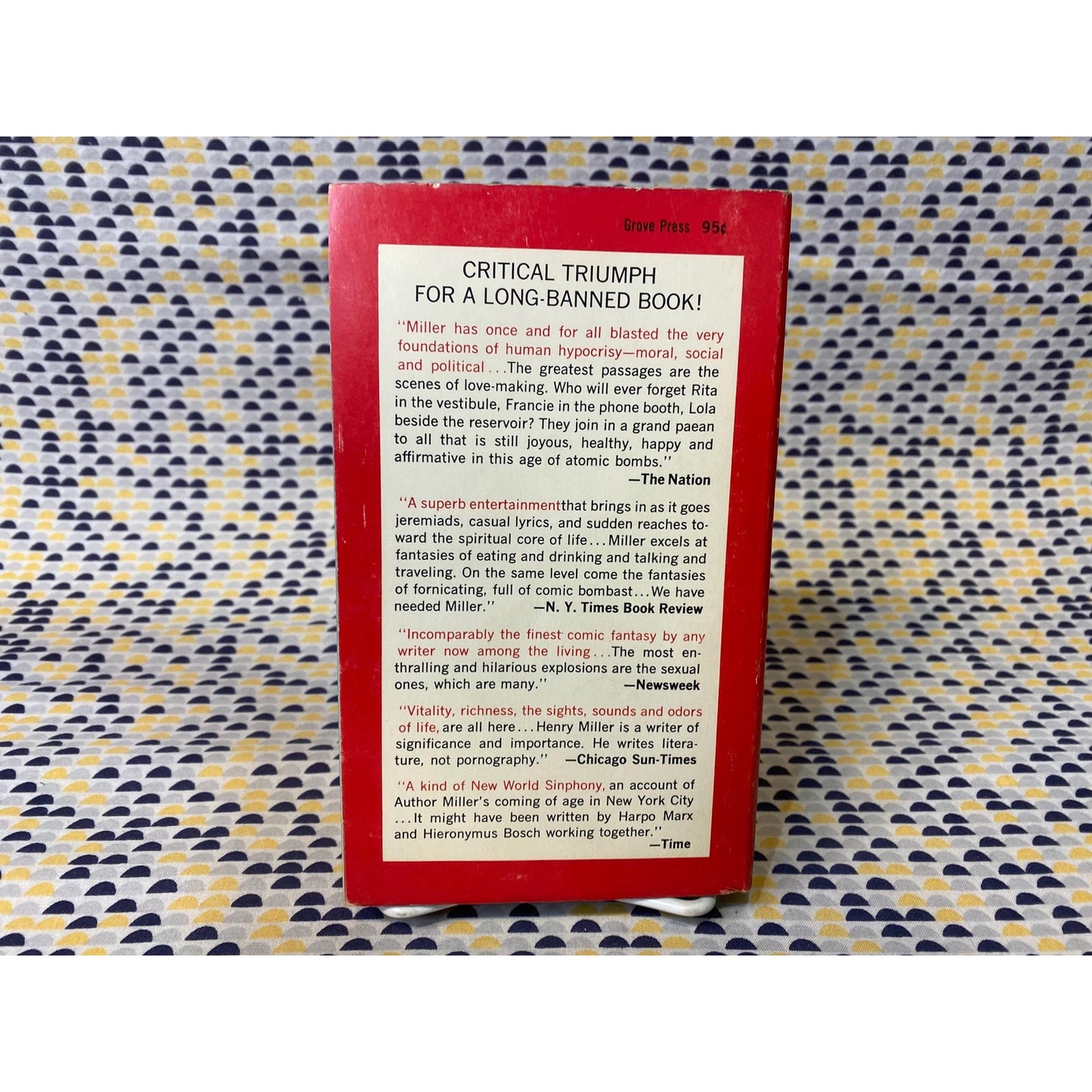 Tropic of Capricorn - Henry Miller - 95 cent Grove Press Edition