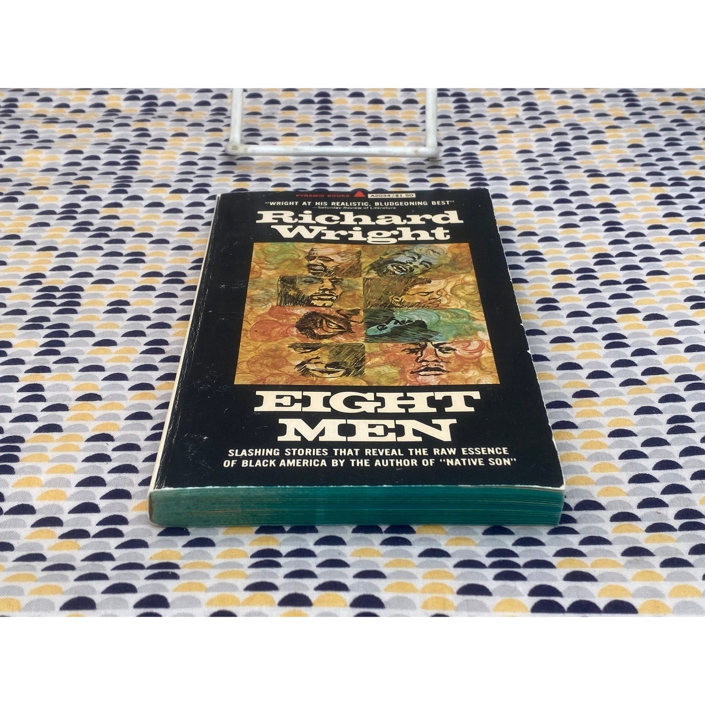 Eight Men - Richard Wright - Vintage Paperback - 75 cent Pyramid Books Edition