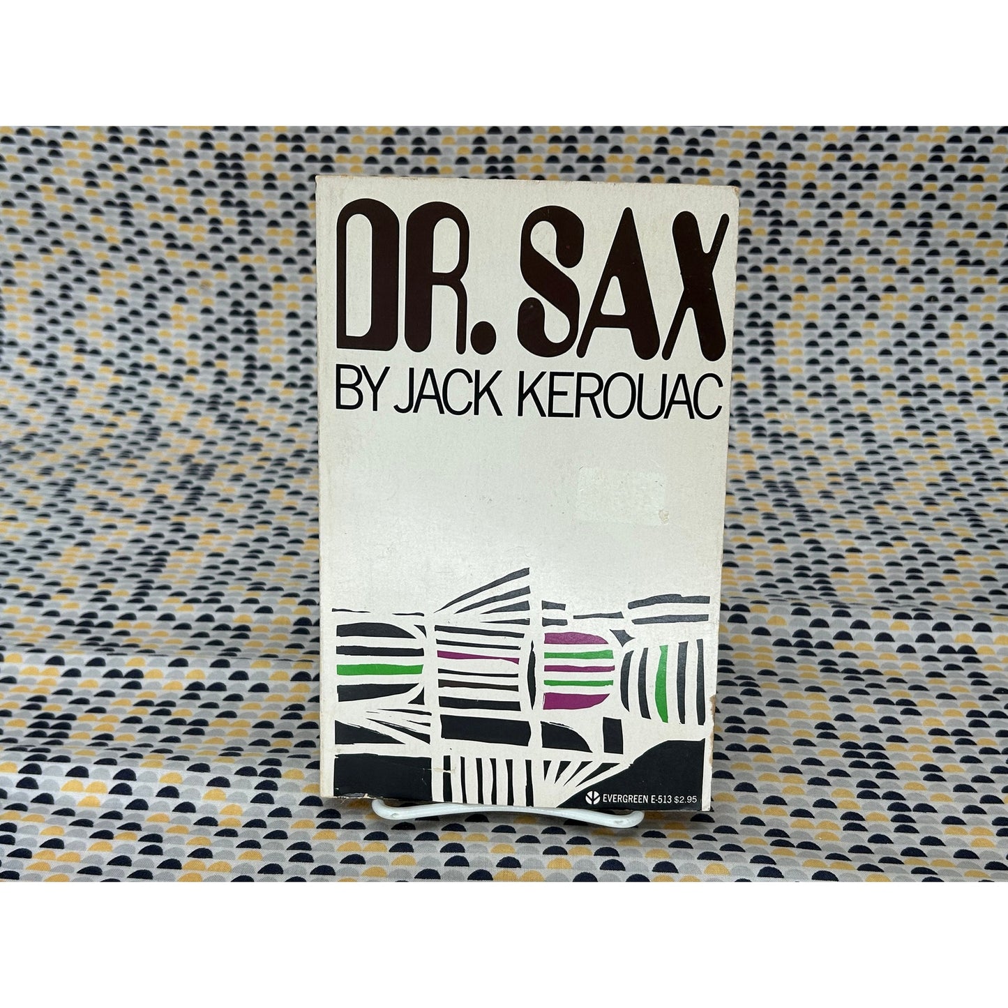 Dr. Sax - Jack Kerouac - Vintage Paperback - Evergreen Black Cat Books