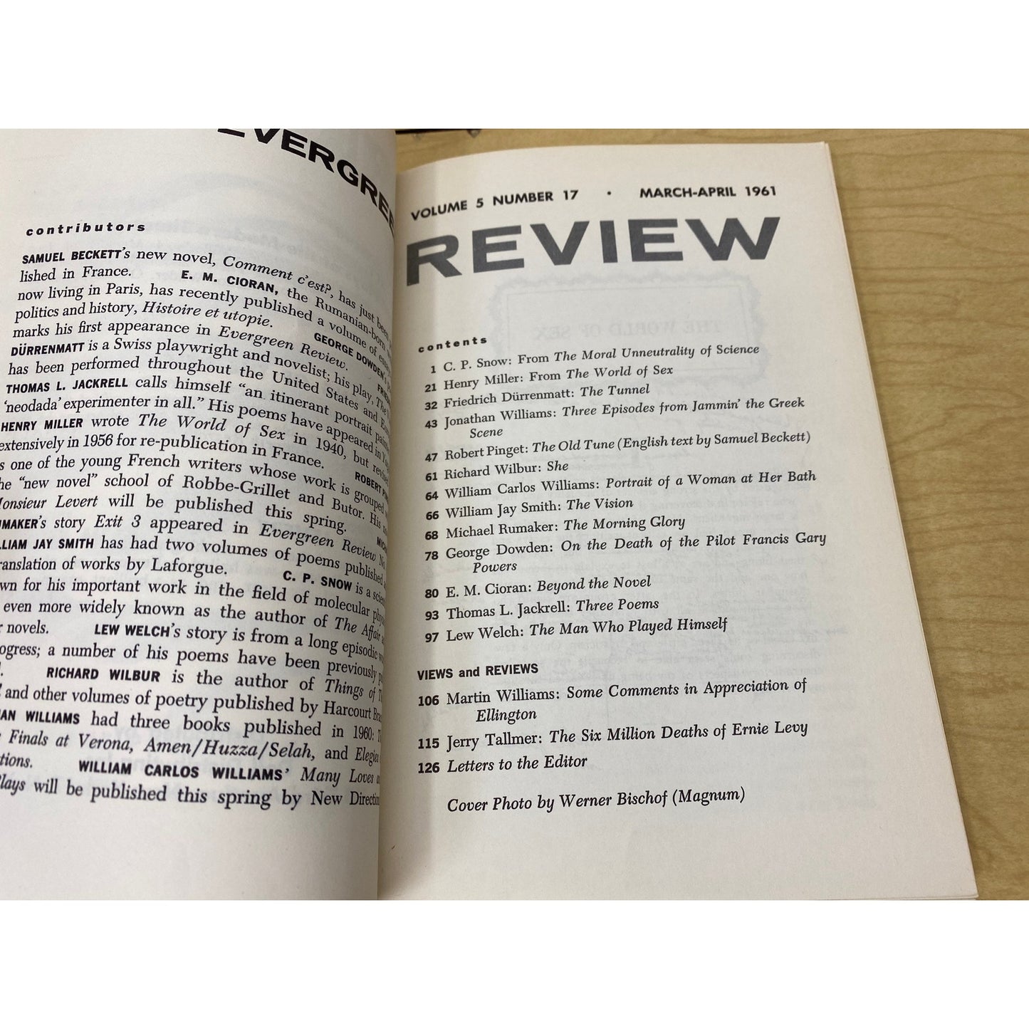 Evergreen Review - Volume 5, Number 17 -March-Aprill 1961-Magazine - Grove Press