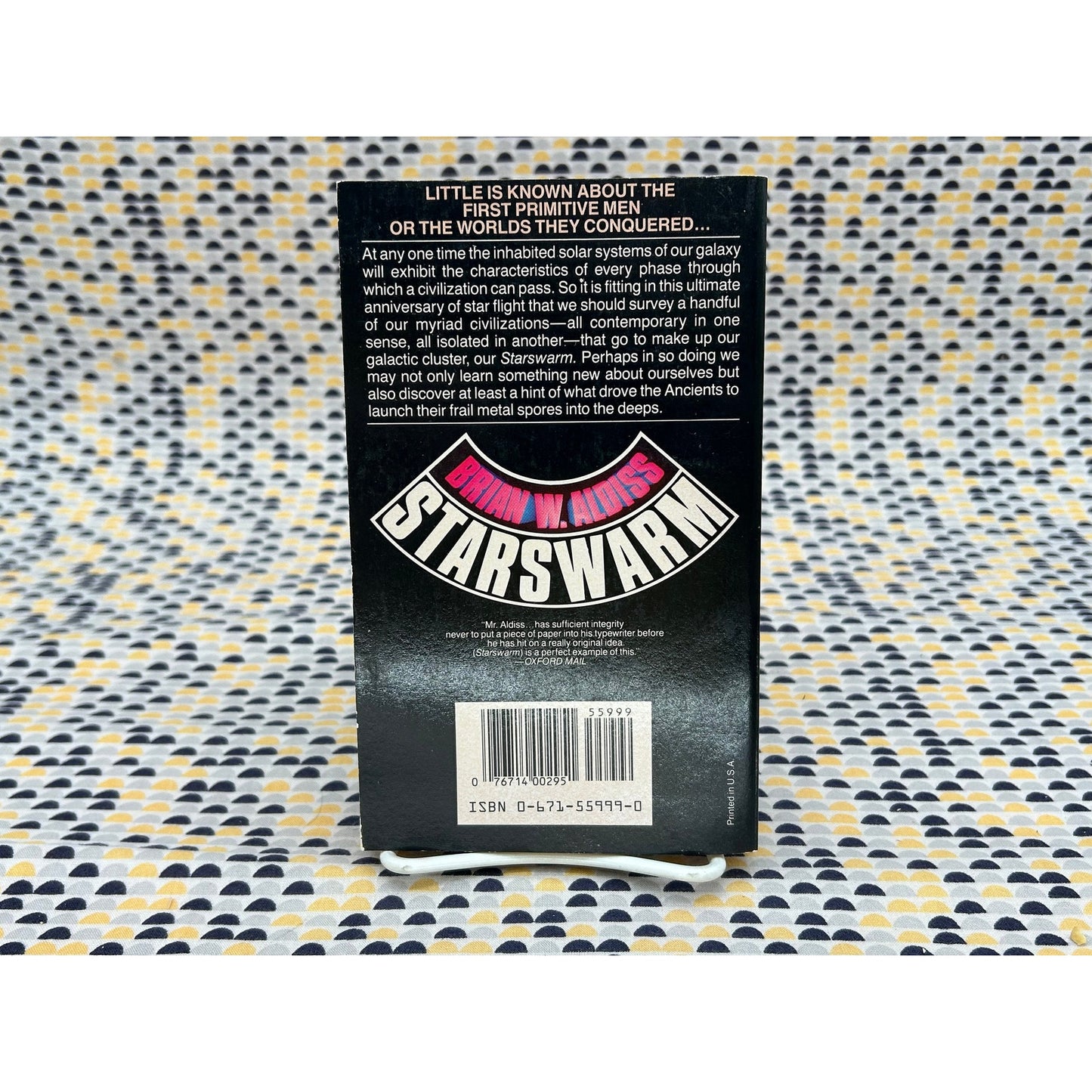 Starswarm - Brian Aldiss - Vintage Paperback Book - Baen Books Edition