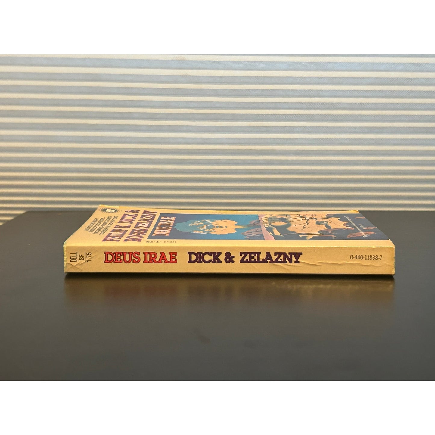 Deus Irae - Philip K. Dick & Roger Zelazny - Vintage Paperback Book - Dell Science Fiction Edition